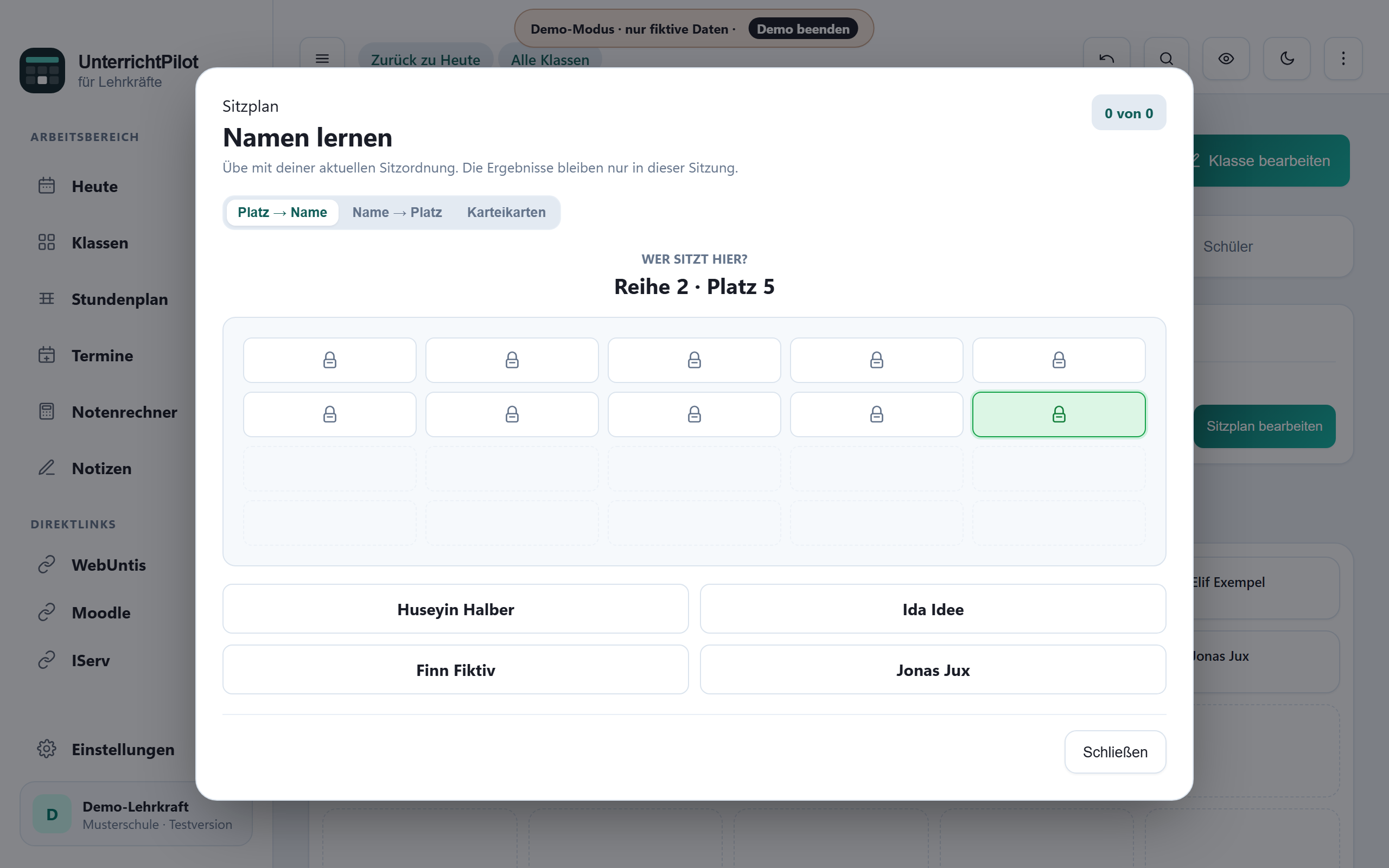 Namenstrainer